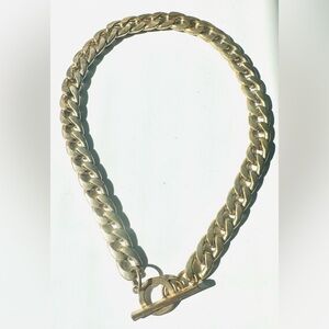 Chunky Gold Chain Necklace - Estate Jewelry